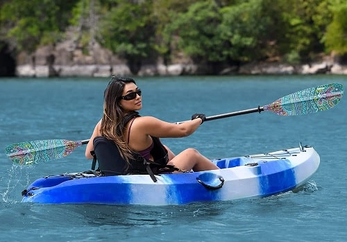 how to properly use a kayak paddle